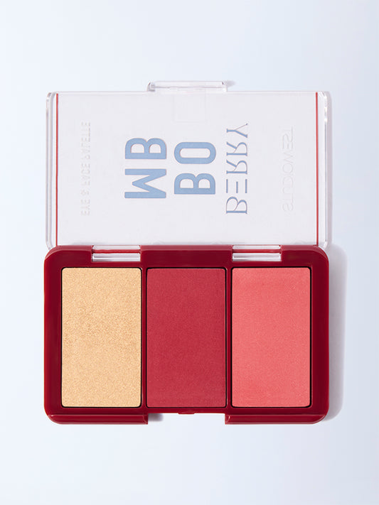 Studiowest Berry Bomb Eye and Face Palette - 9.6 gm