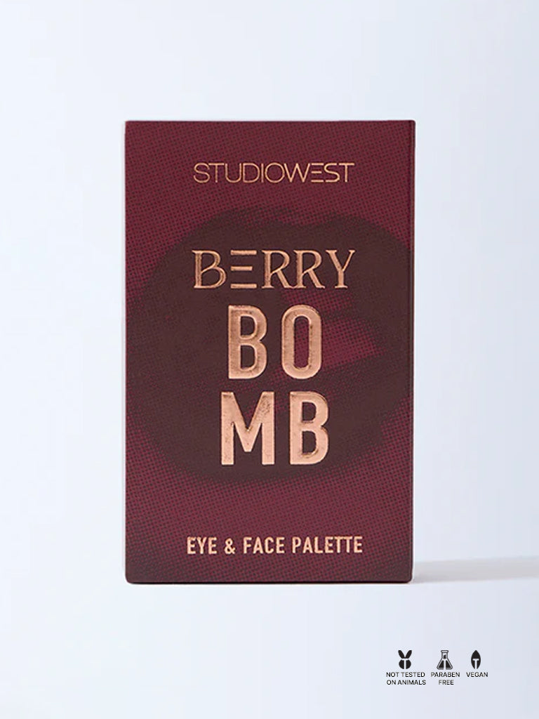Studiowest Berry Bomb Eye and Face Palette - 9.6 gm