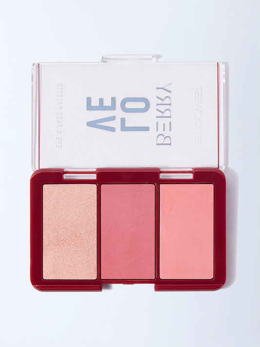 Studiowest Berry Love Eye and Face Palette - 9.6 gm