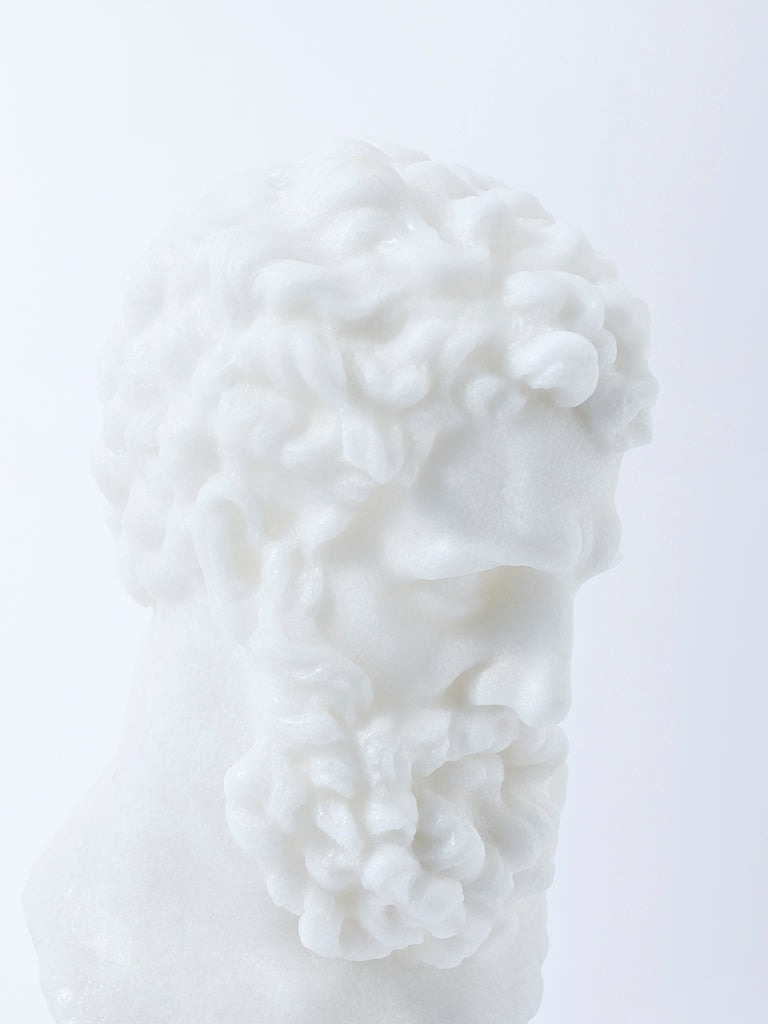 Westside Home White Hercules Decorative Object