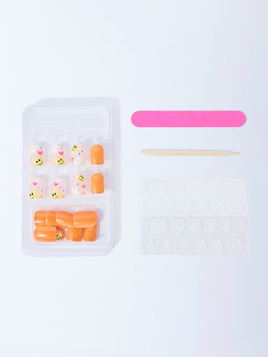 Studiowest Press & Go Emoji Reusable Press-On Nail Set
