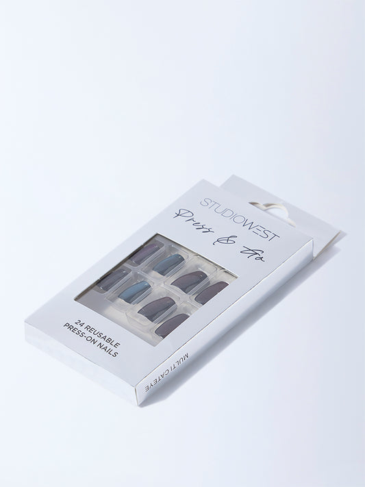 Studiowest Multicolour Cat Eye Press-On Nail Set