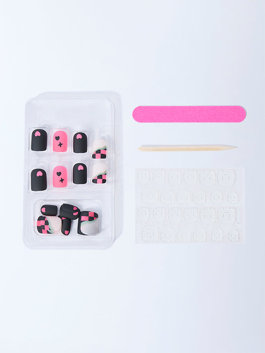 Studiowest Press & Go Goth-Inspired Reusable Press-On Nail Set