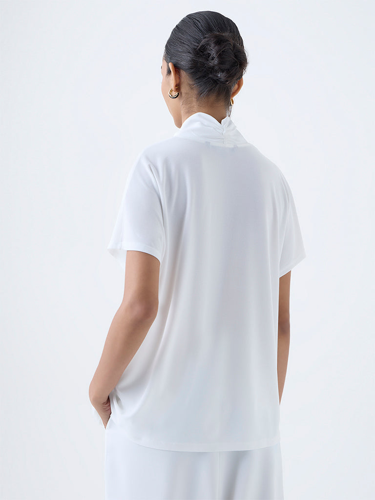 Wardrobe White Solid Top