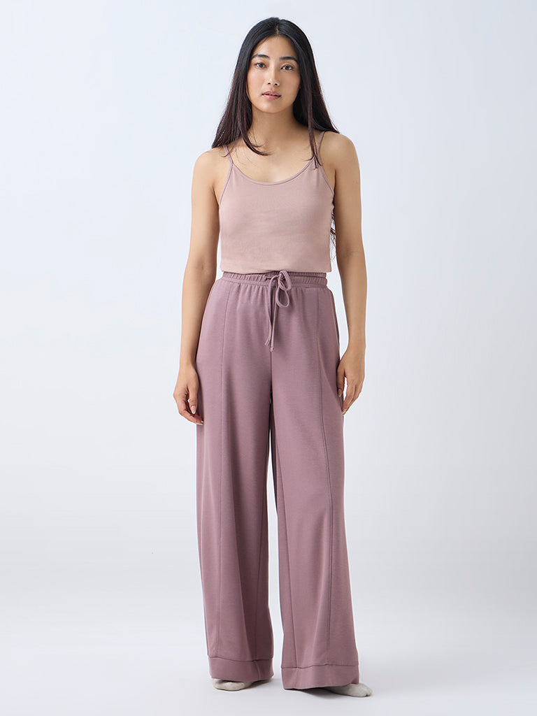 Wunderlove Beige Cotton-Blend Camisoles - Pack of 2