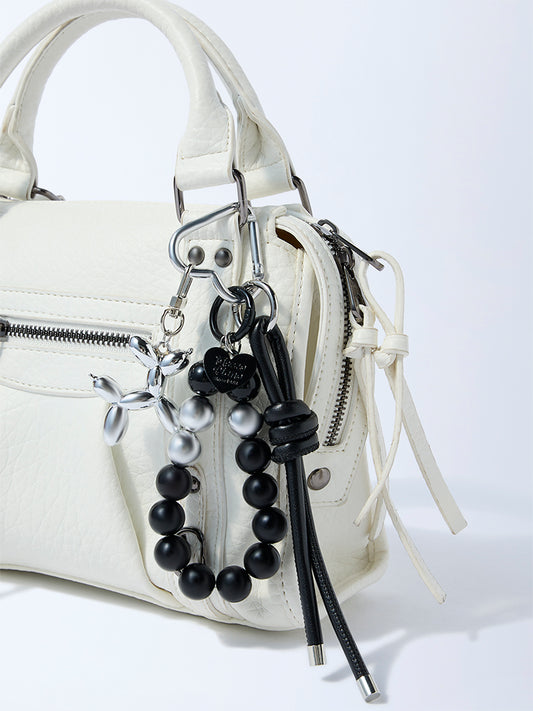 Studiowest Black Dog Bead Bag Charm