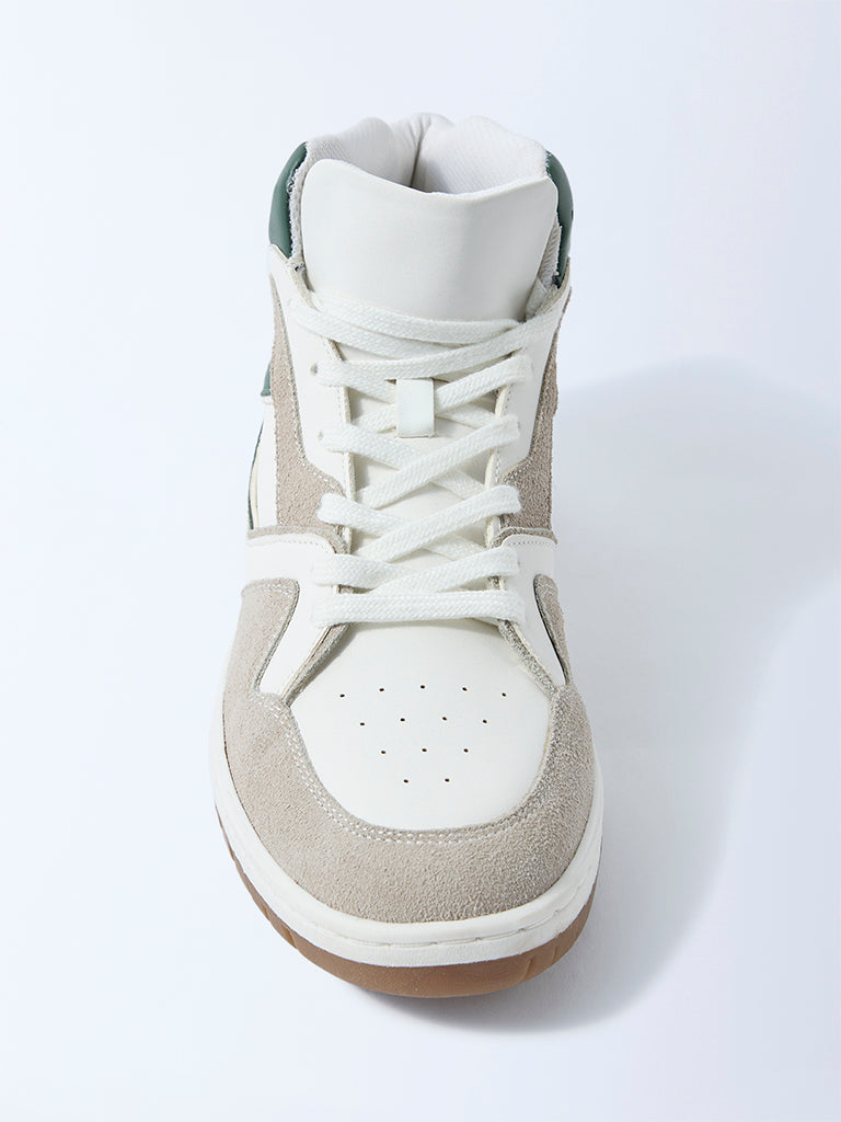 SOLEPLAY Grey Perforated Sneakers