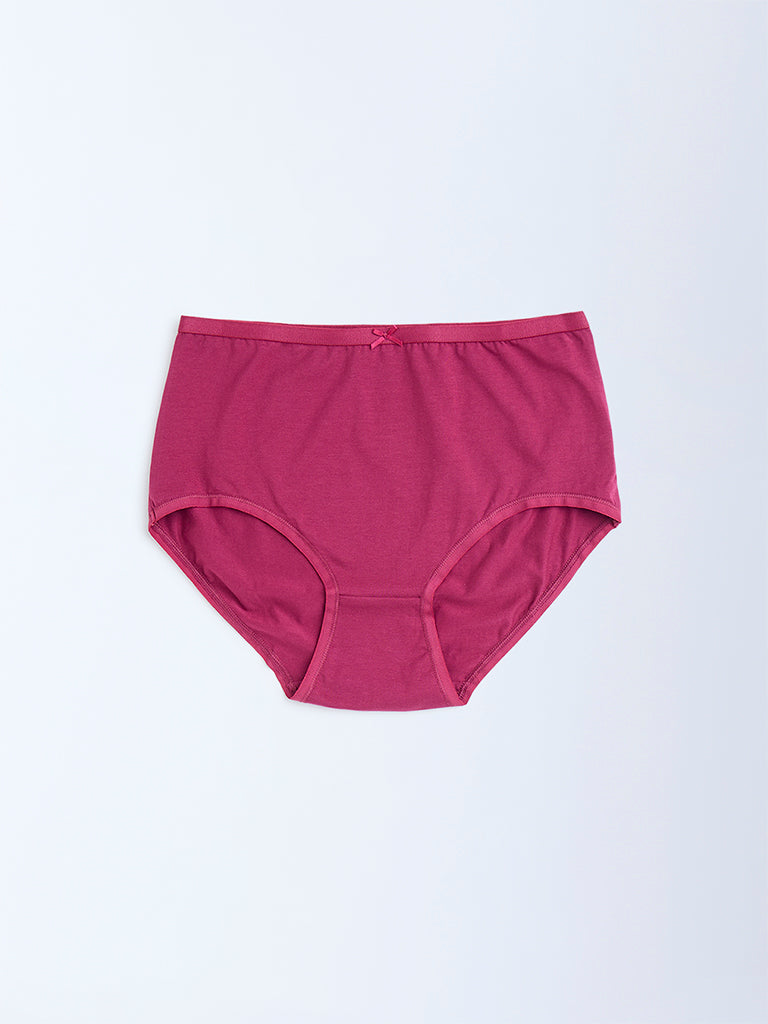 Wunderlove 3-Pack Solid High-Rise Briefs