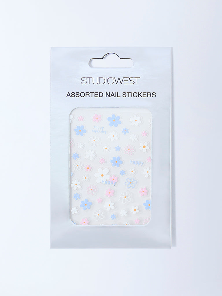 Studiowest Floral Design Assorted Nail Stickers