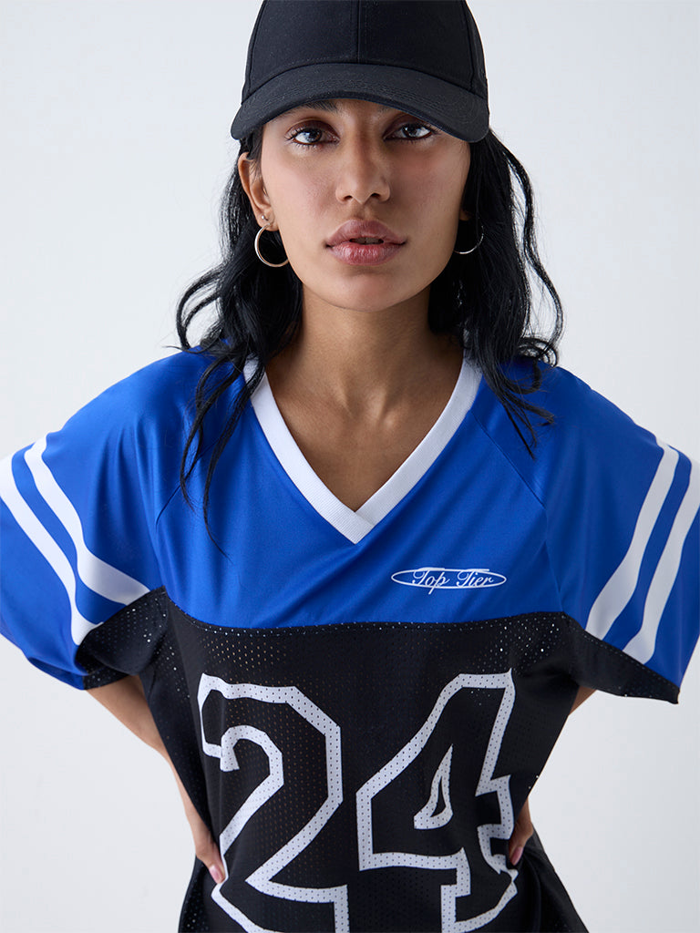Nuon Black Numerical Design Jersey T-Shirt