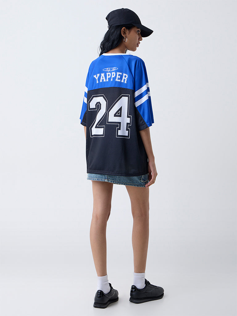 Nuon Black Numerical Design Jersey T-Shirt