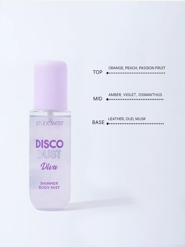 Studiowest Disco Dust Diva Shimmer Body Mist - 100 ml