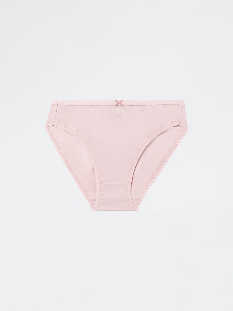 Wunderlove 3-Pack Hi-Leg Cotton-Blend Briefs