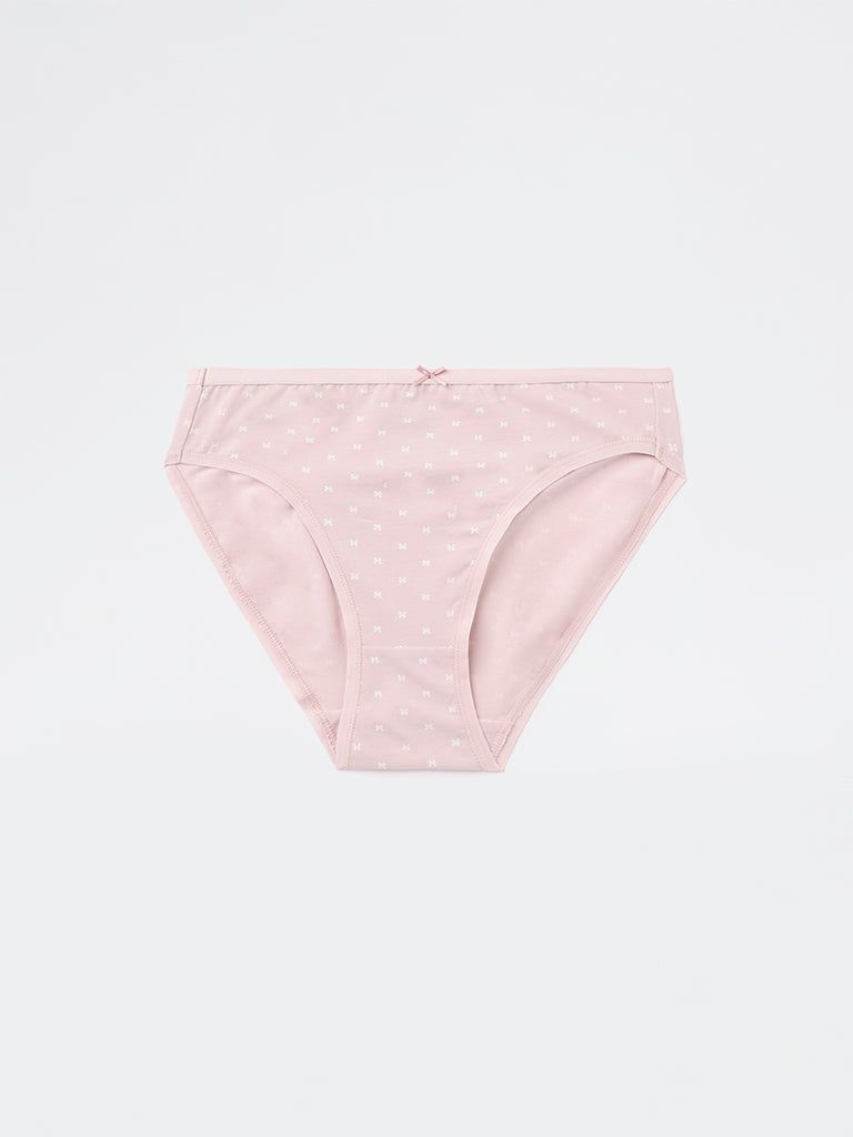 Wunderlove 3-Pack Hi-Leg Cotton-Blend Briefs