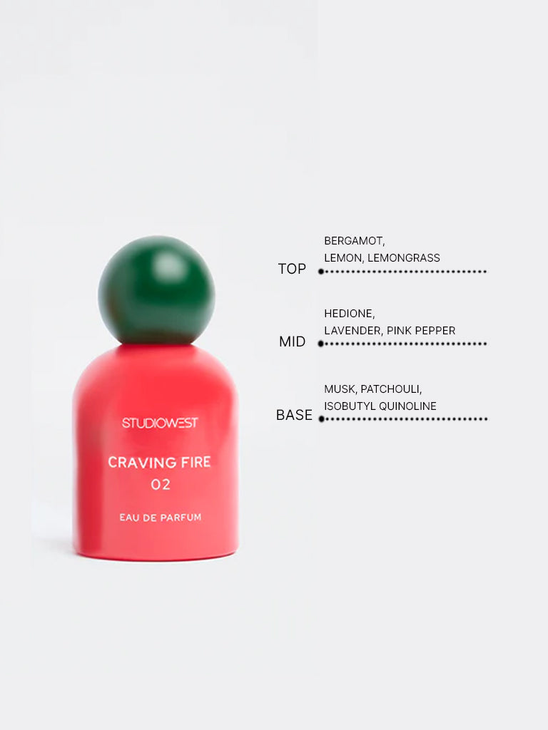 Studiowest Craving Fire Eau De Parfum - Pack of 2