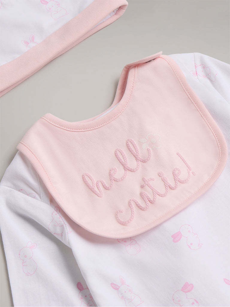 HOP Baby Pink Cotton Gift Set (Pack of 8)