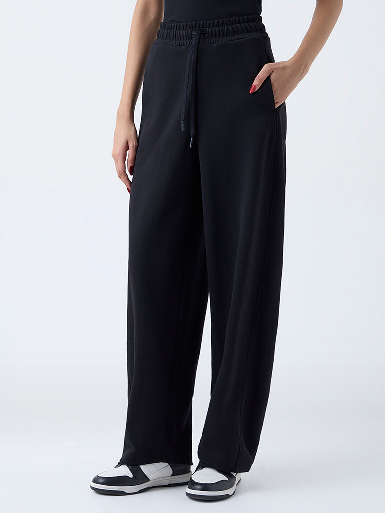 Studiofit Black High-Rise Pants