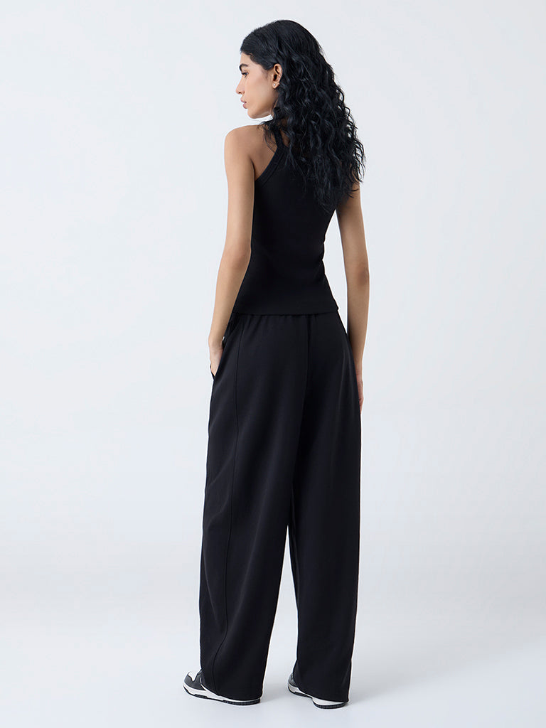Studiofit Black High-Rise Pants