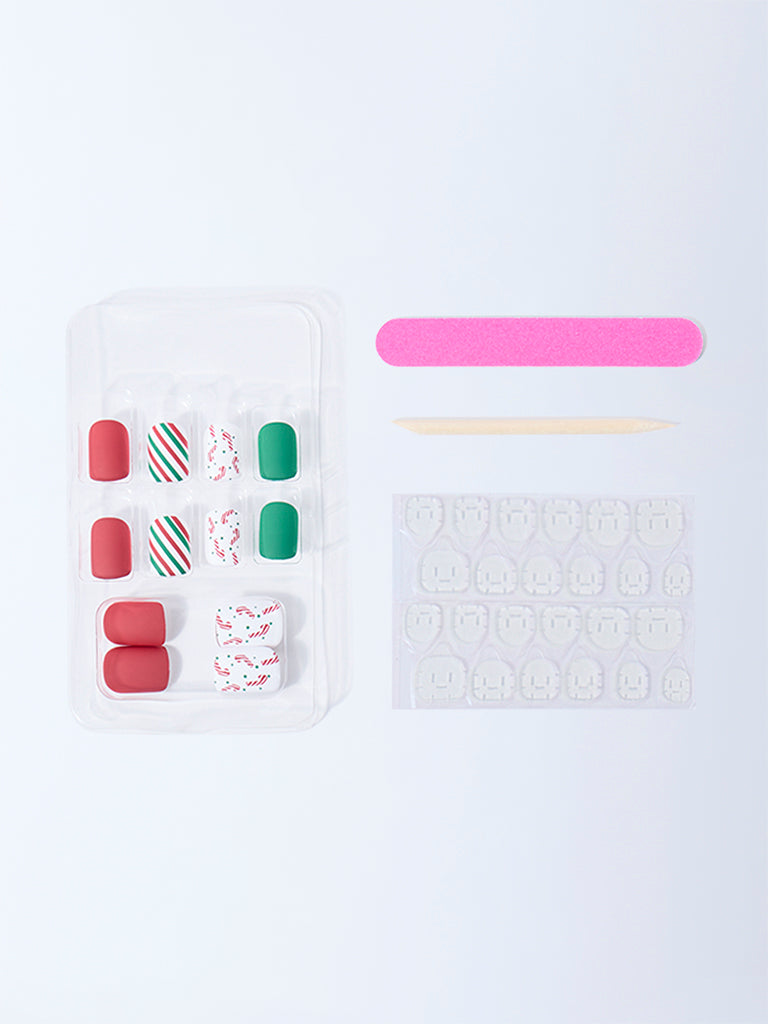 Studiowest X-Mas Themed Press-On Nail Set