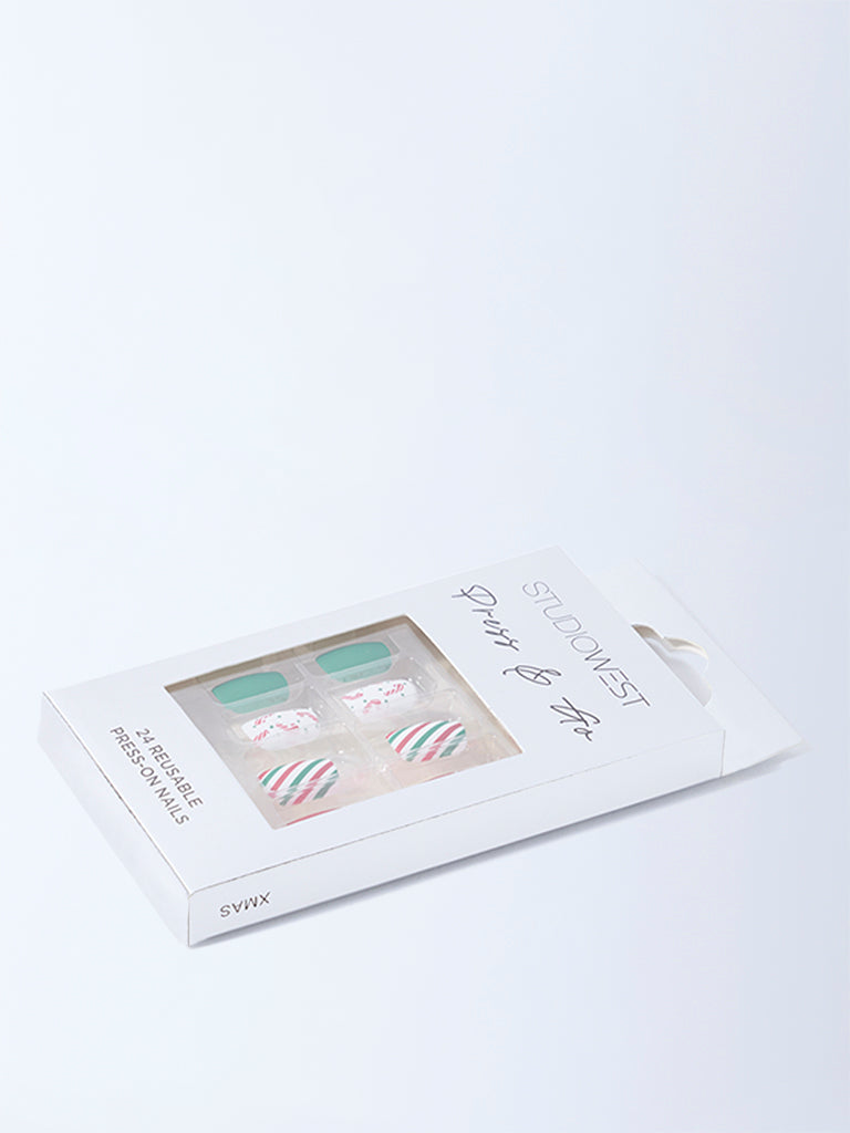 Studiowest X-Mas Themed Press-On Nail Set