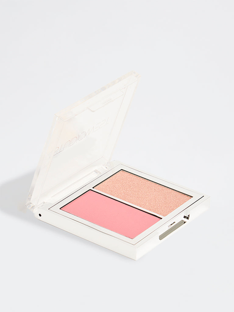 Studiowest Cheek Code Dusty Mauve Highlighter and Blush Set - 11 gm