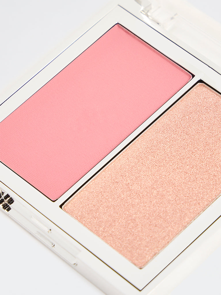 Studiowest Cheek Code Dusty Mauve Highlighter and Blush Set - 11 gm