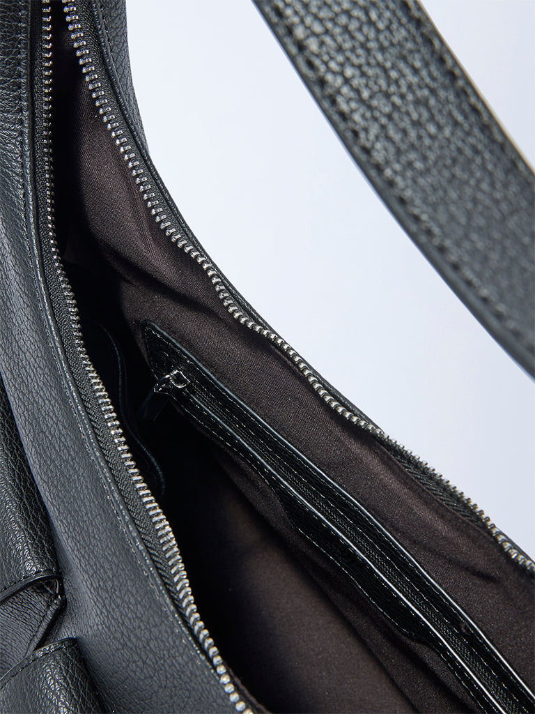 Westside Black Hobo Shoulder Bag