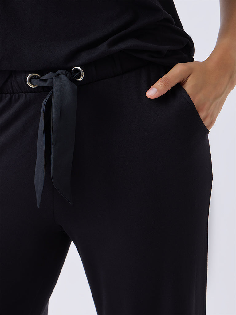 Wunderlove Black High-Rise Pants