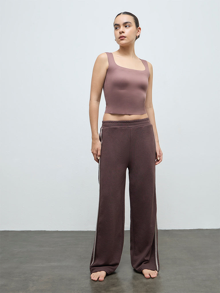 Superstar Brown Solid Hidden Camisole