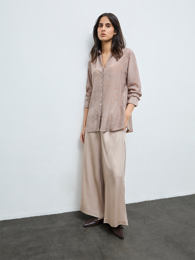 Zuba Rust Printed Tunic