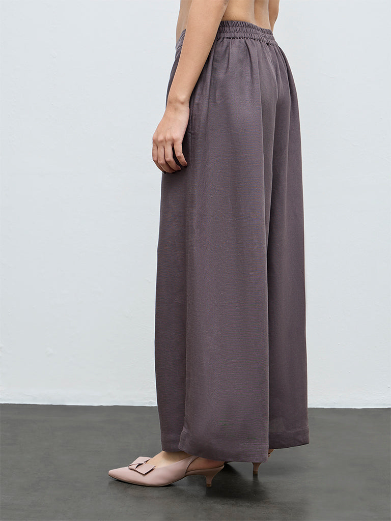 Zuba Charcoal Solid Pants