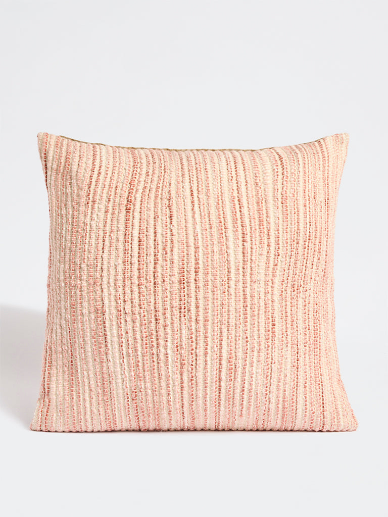 Westside Home Yellow Striped Cushion Cover