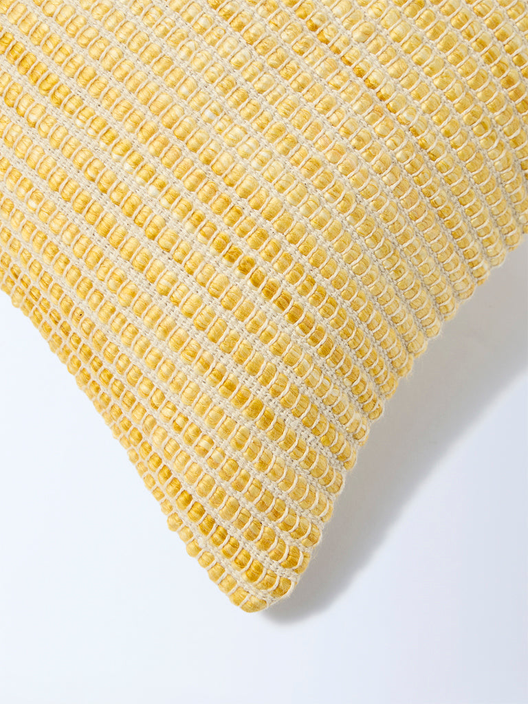 Westside Home Yellow Striped Cushion Cover