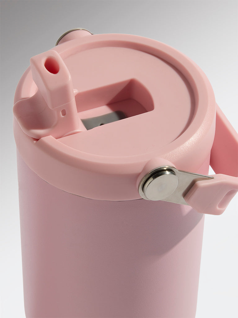 Westside Home Dusty Pink Insulated Tumbler Water Bottle - 850ML