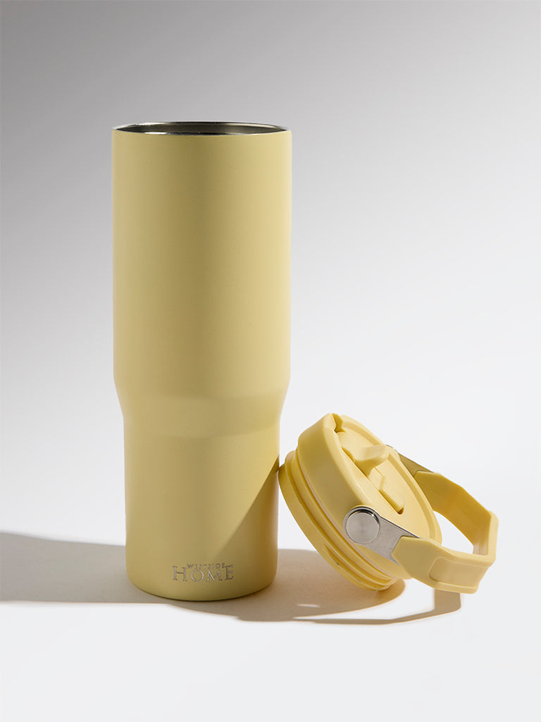 Westside Home Yellow Insulated Tumbler Water Bottle - 850ML