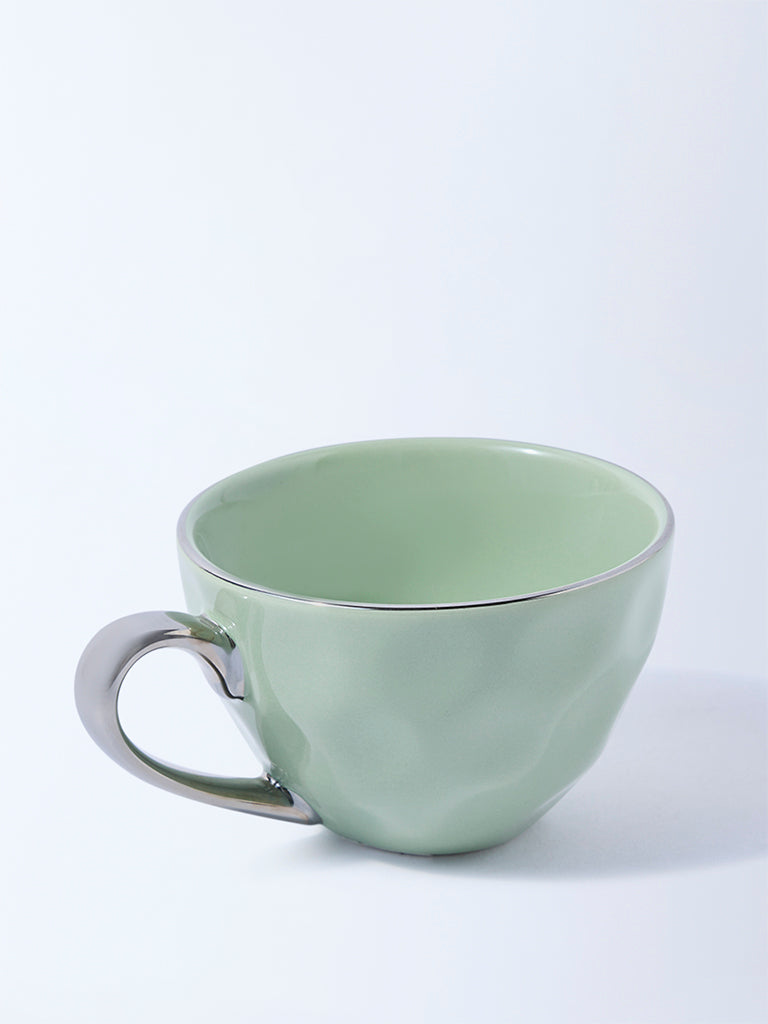 Westside Home Green Dimple Large Mug