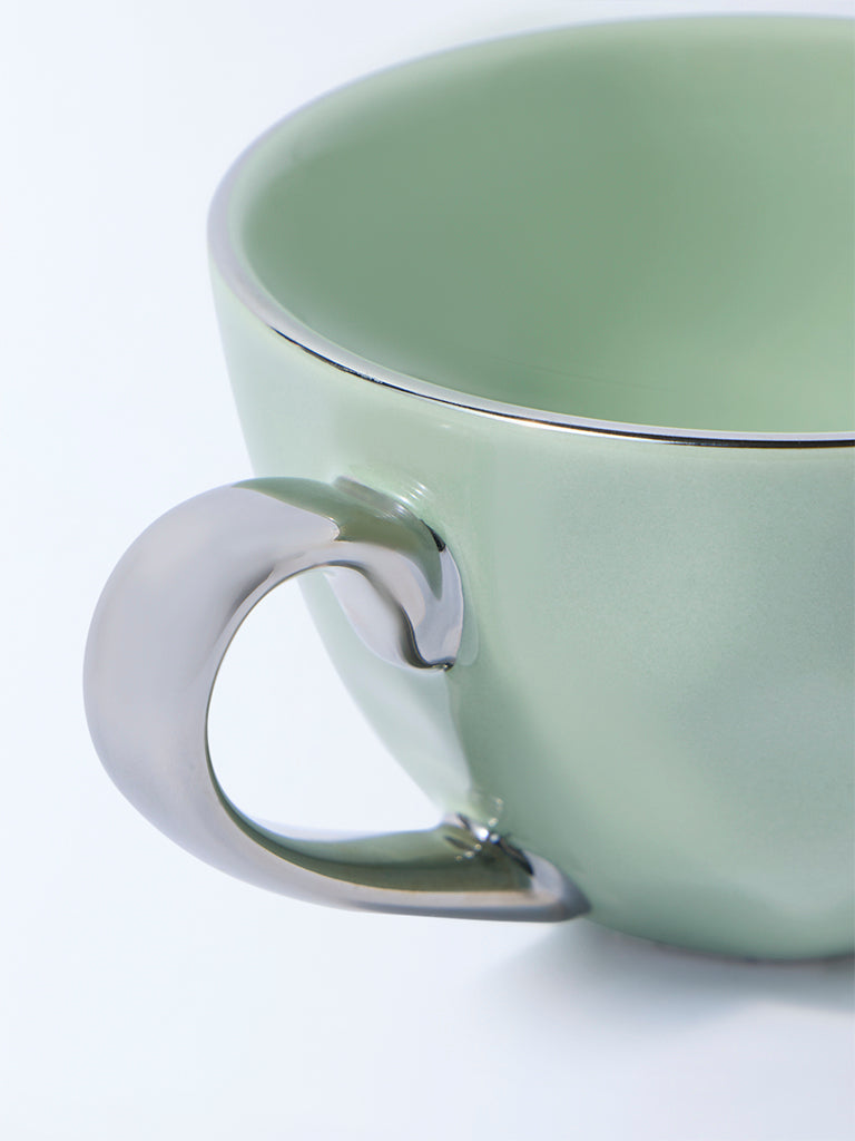 Westside Home Green Dimple Large Mug