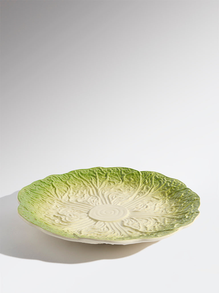 Westside Home Green Lettuce Side Plate - Large