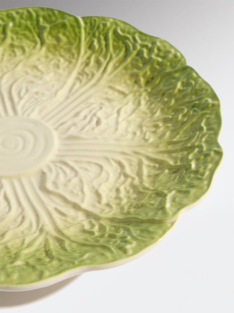 Westside Home Green Lettuce Side Plate - Large