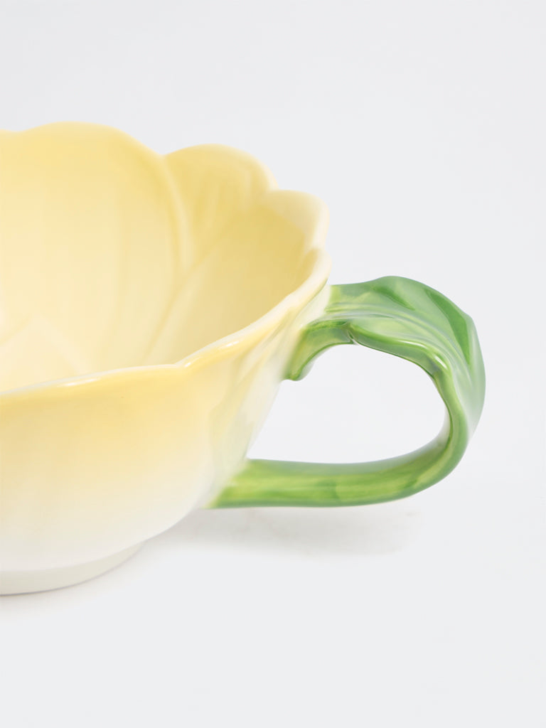 Westside Home Yellow Ombre Finish Cup
