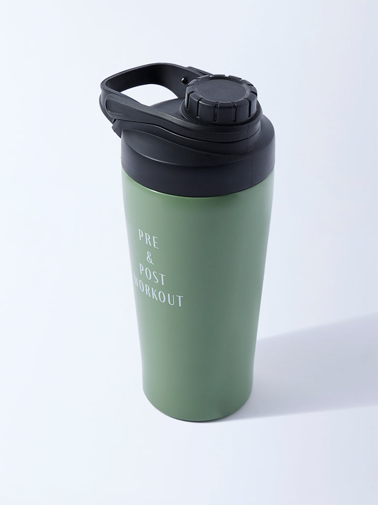 Westside Home Green Text Design Gym Shaker