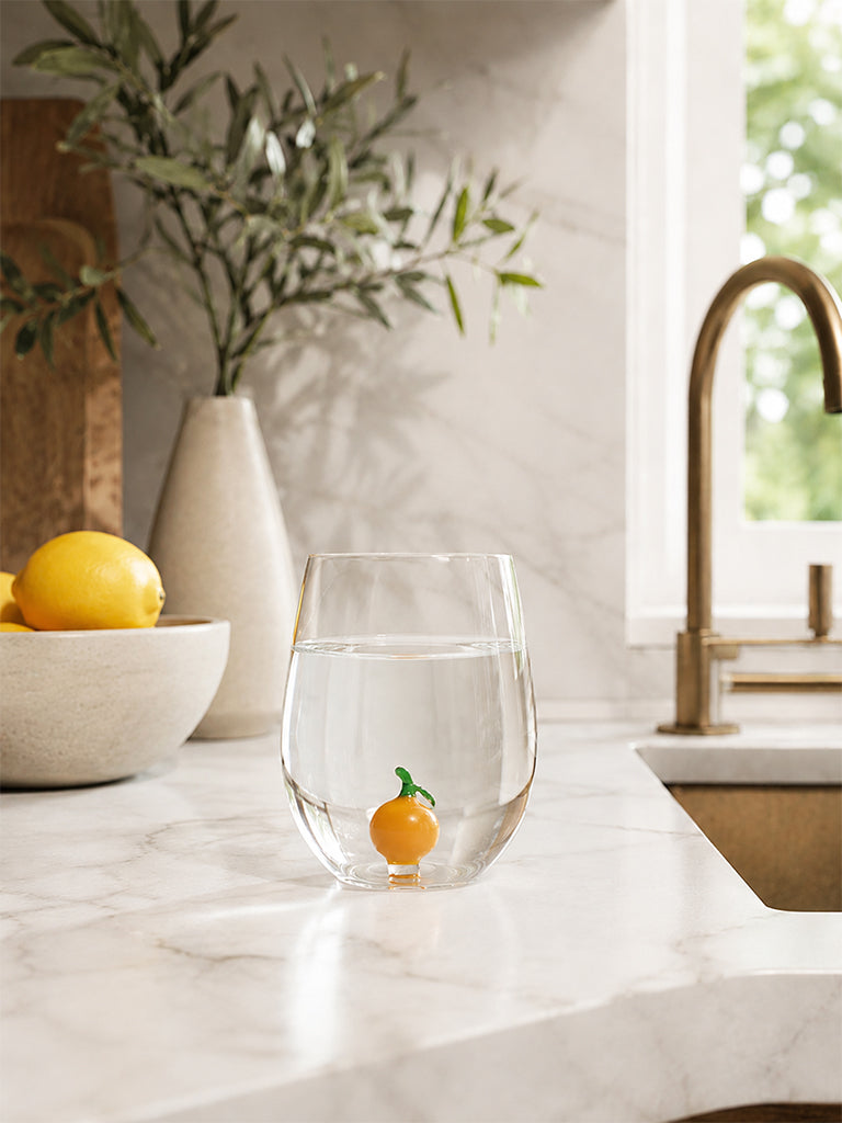 Westside Home Clear Figurine Water Glass