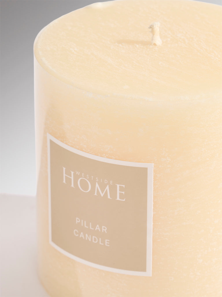 Westside Home Ivory Pillar Candle