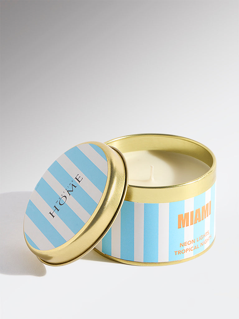 Westside Home Blue Miami Fragrance Candle
