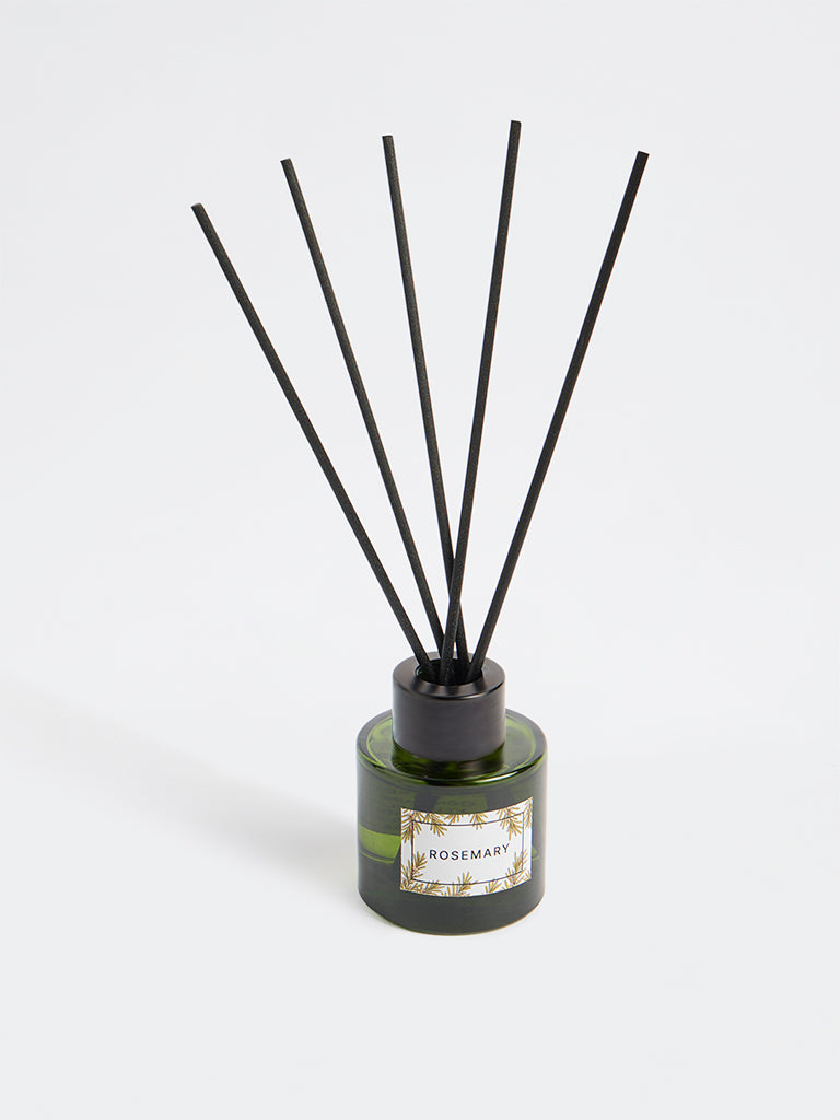 Westside Home Rosemary Fragrance Diffuser with Five Reed Sticks