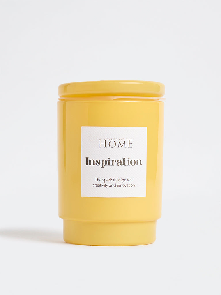 Westside Home Yellow Inspiration Jar Candle