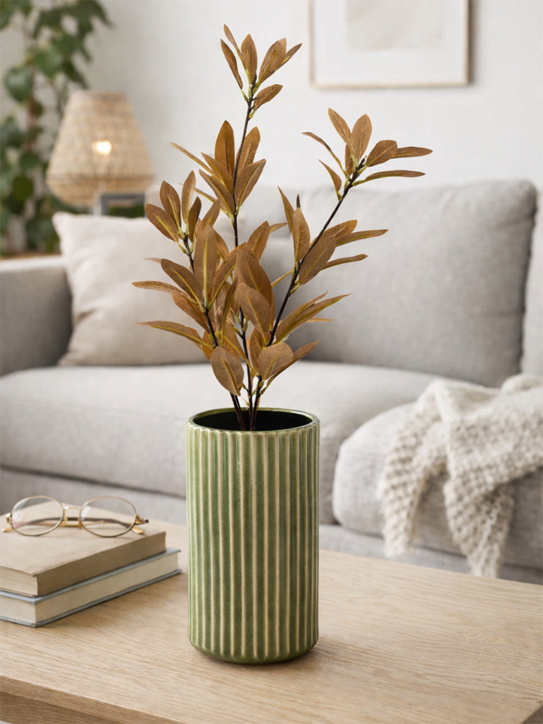 Westside Home Brown Artificial Bay Leaf Plant