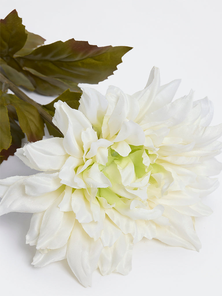 Westside Home White Artificial Dahlia Flower