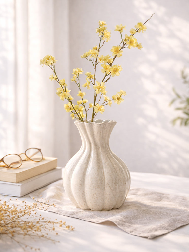 Westside Home Yellow Artificial Jasmine Plant