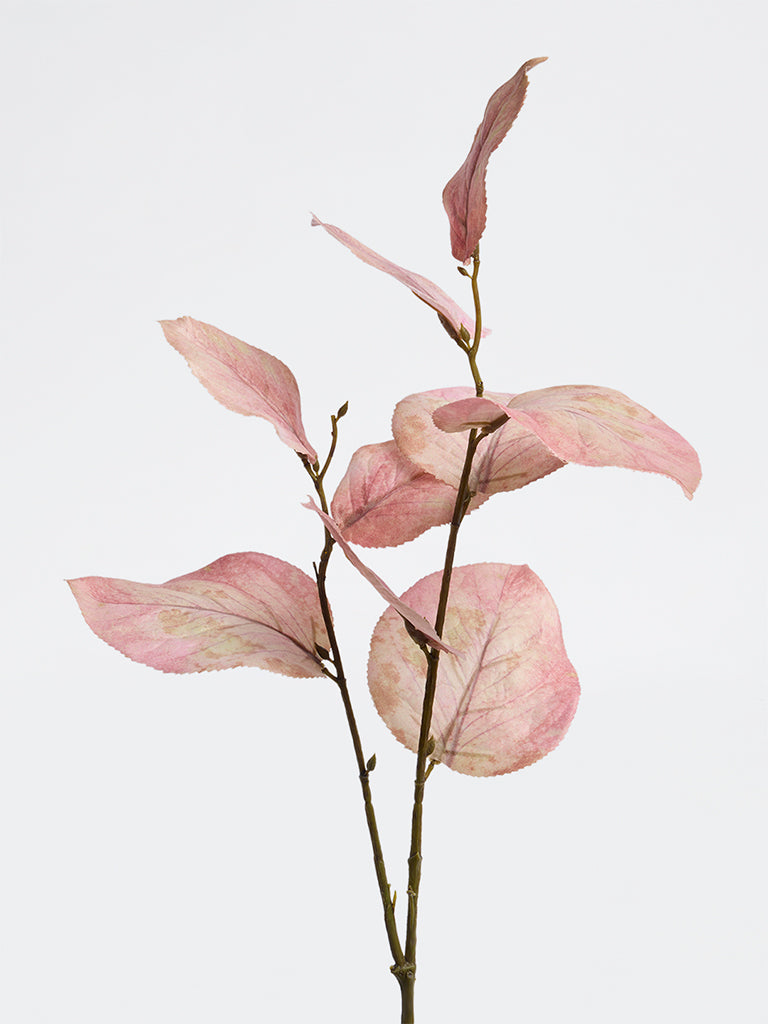 Westside Home Pink Artificial Leaf Plant